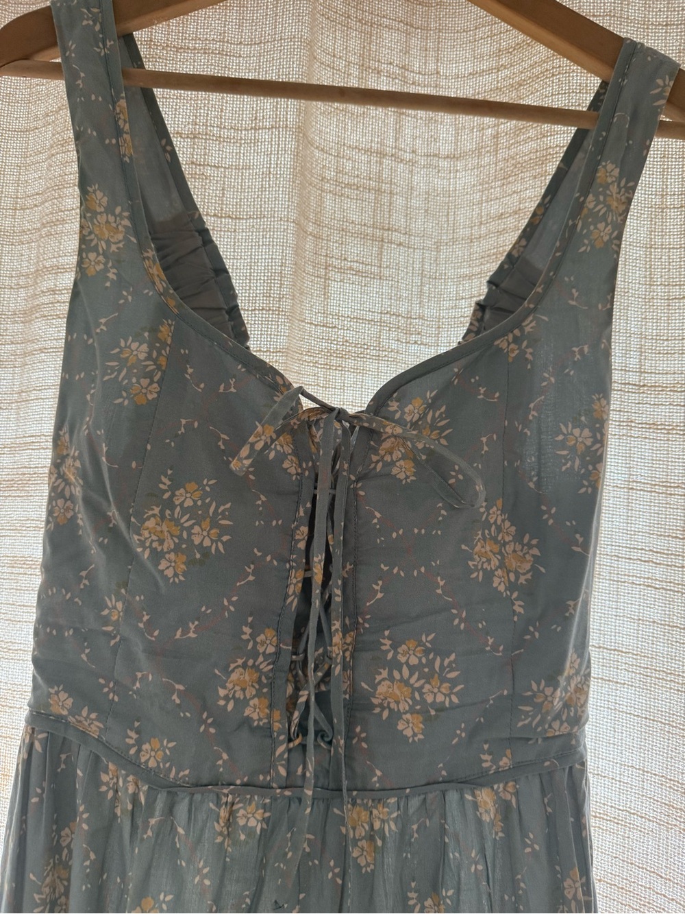Christy Dawn Adele Dress in spruce bouquet - Picture 8 of 8